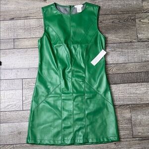 Kirious LA Emerald Green Sleeveless Mini Dress